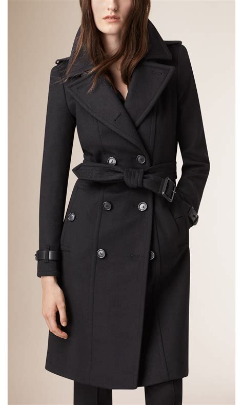 burberry black womens trench coat|Burberry trench coat original.